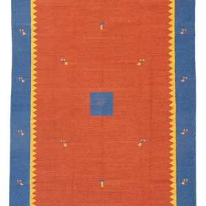 Kelim Teppich - Trendy 300 x 200 cm - orange