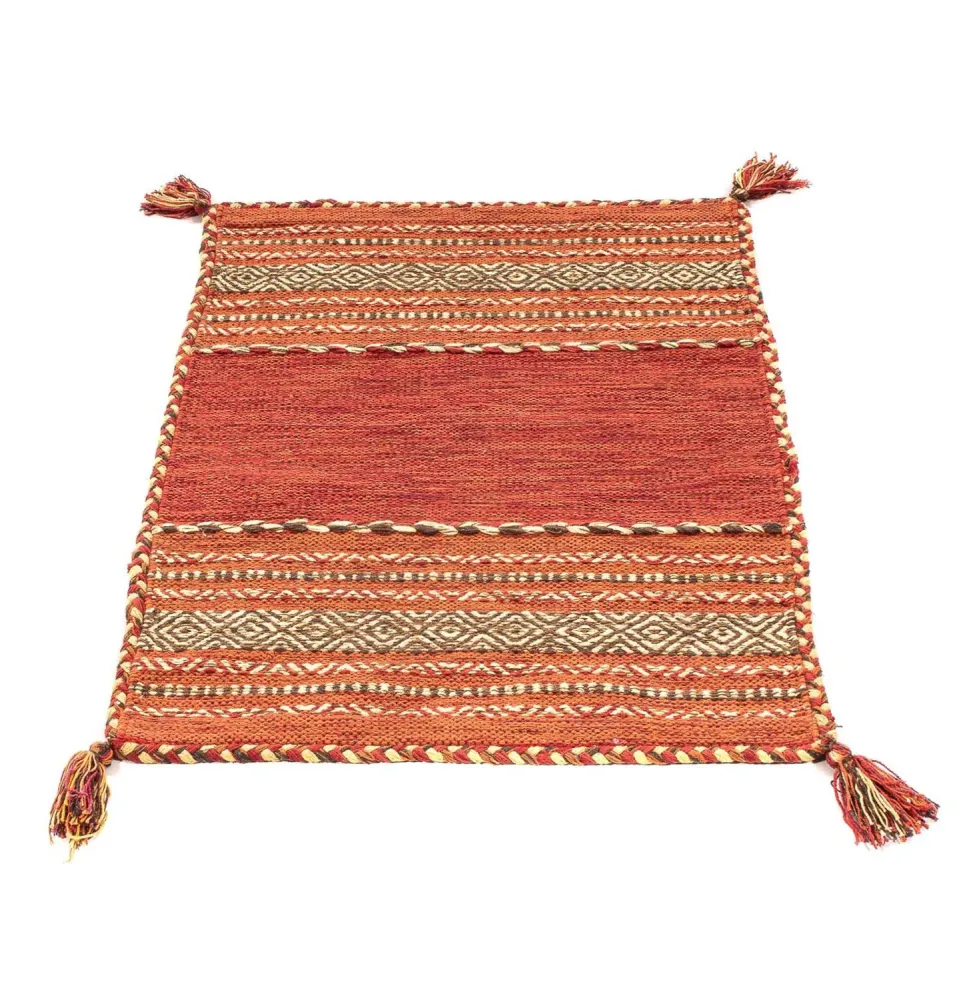 Kelim Teppich - Trendy 90 x 60 cm - rot