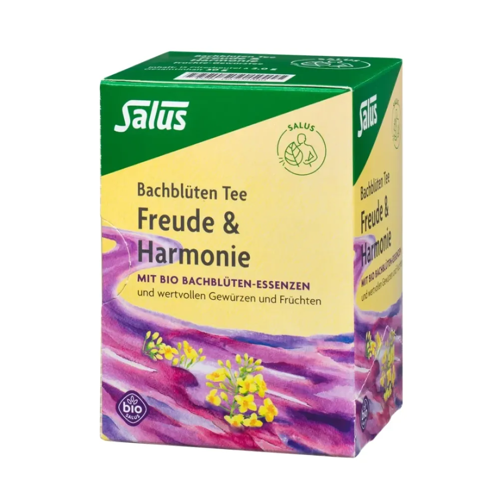 Bachblüten Tee Freude & Harmonie Bio 15 Filterbeutel Salus