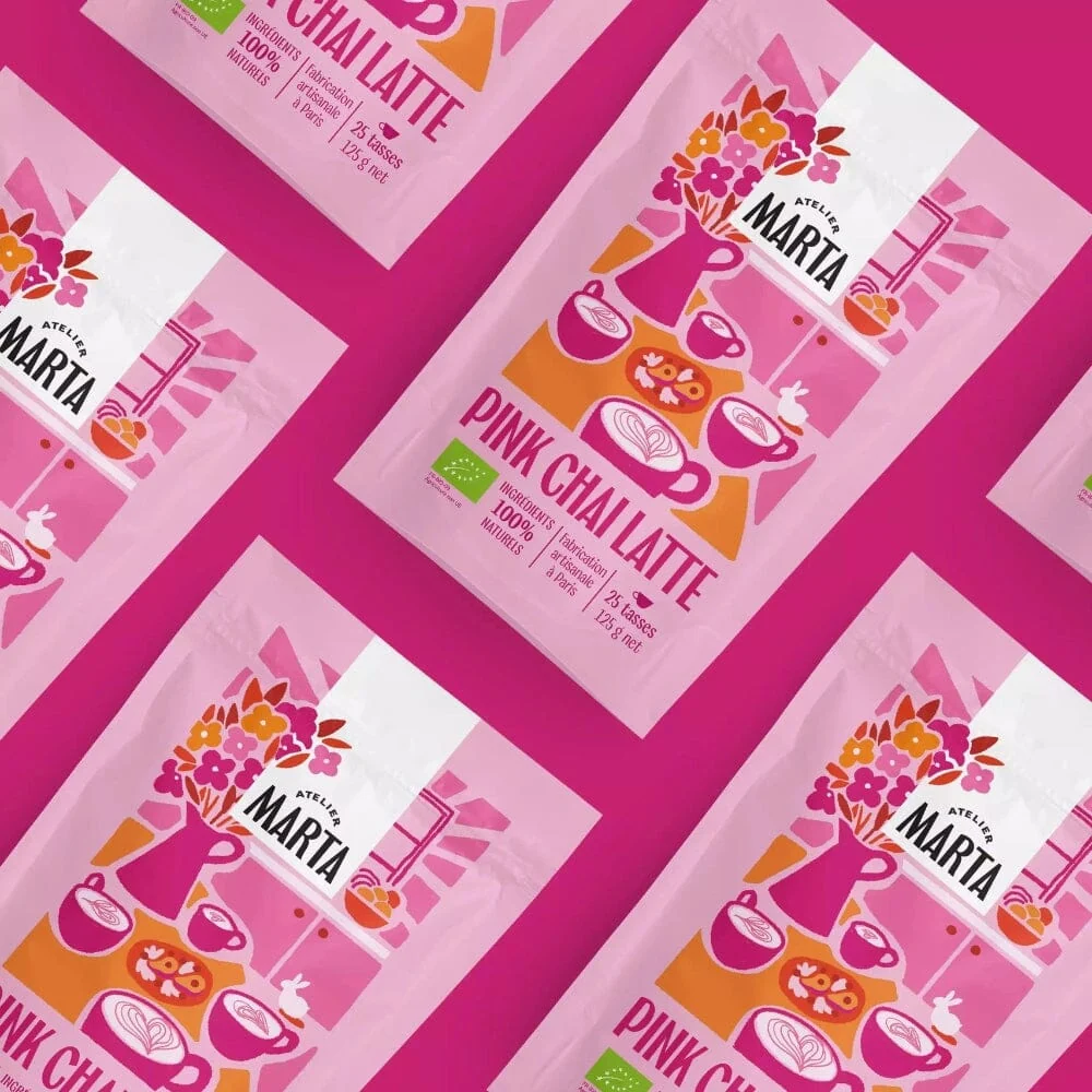 Bio Instant Tea "Pink Chai Latte"