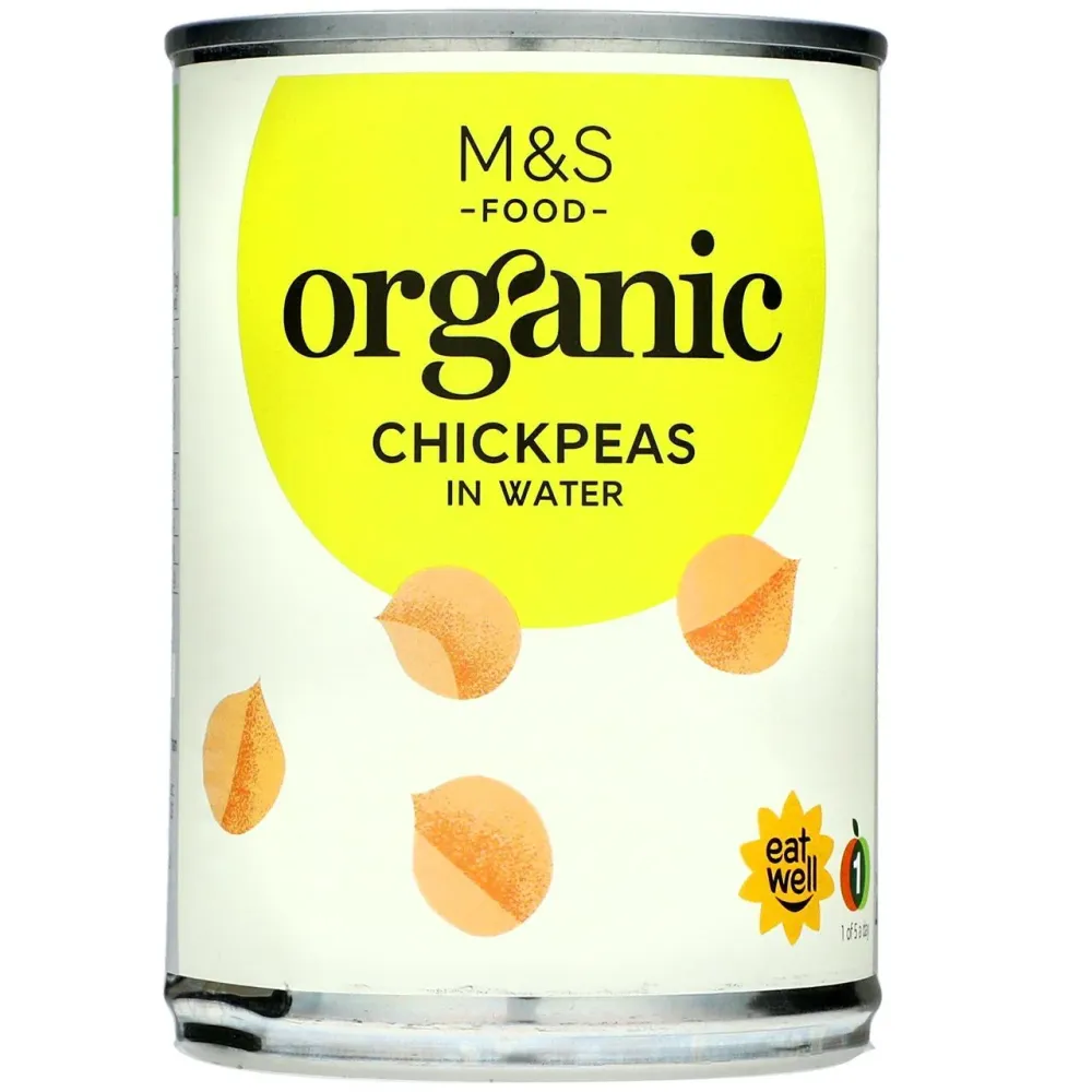 M & S Bio -Kichererbsen Wasser 400 g