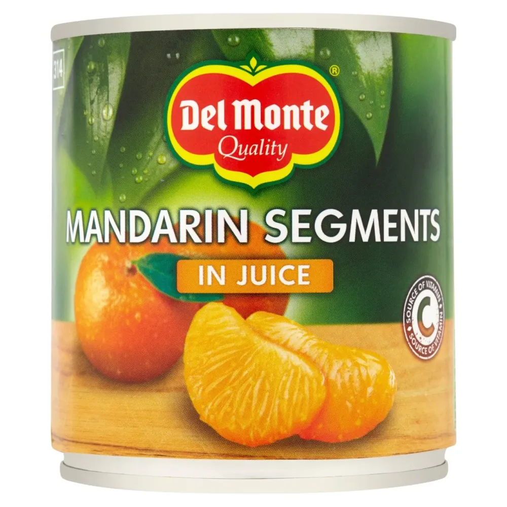 Del Monte Mandarin Orangen ganze Segmente Saft 298g