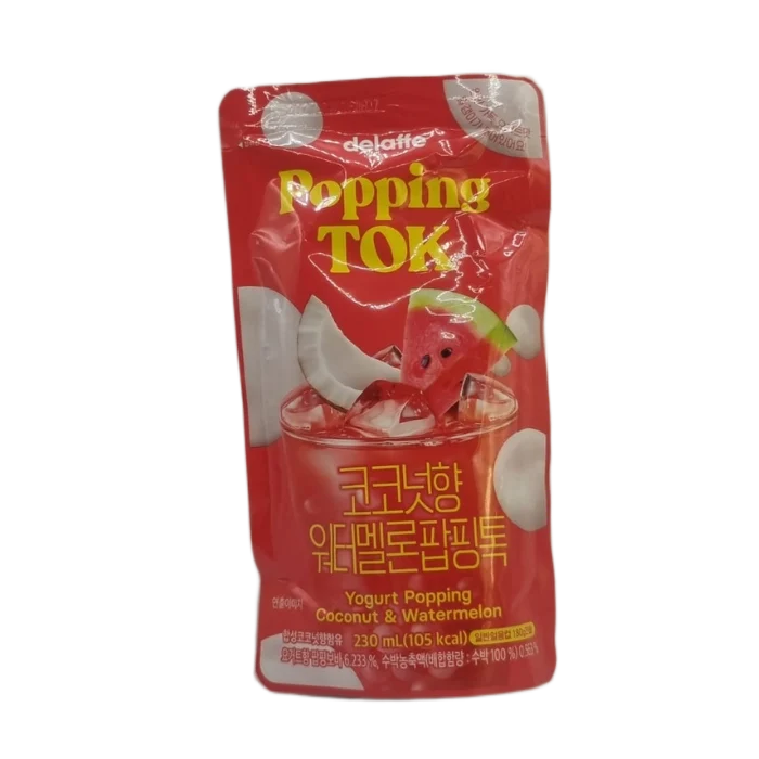 DELAFFE Coconut Watermelon Popping Tok 230ML