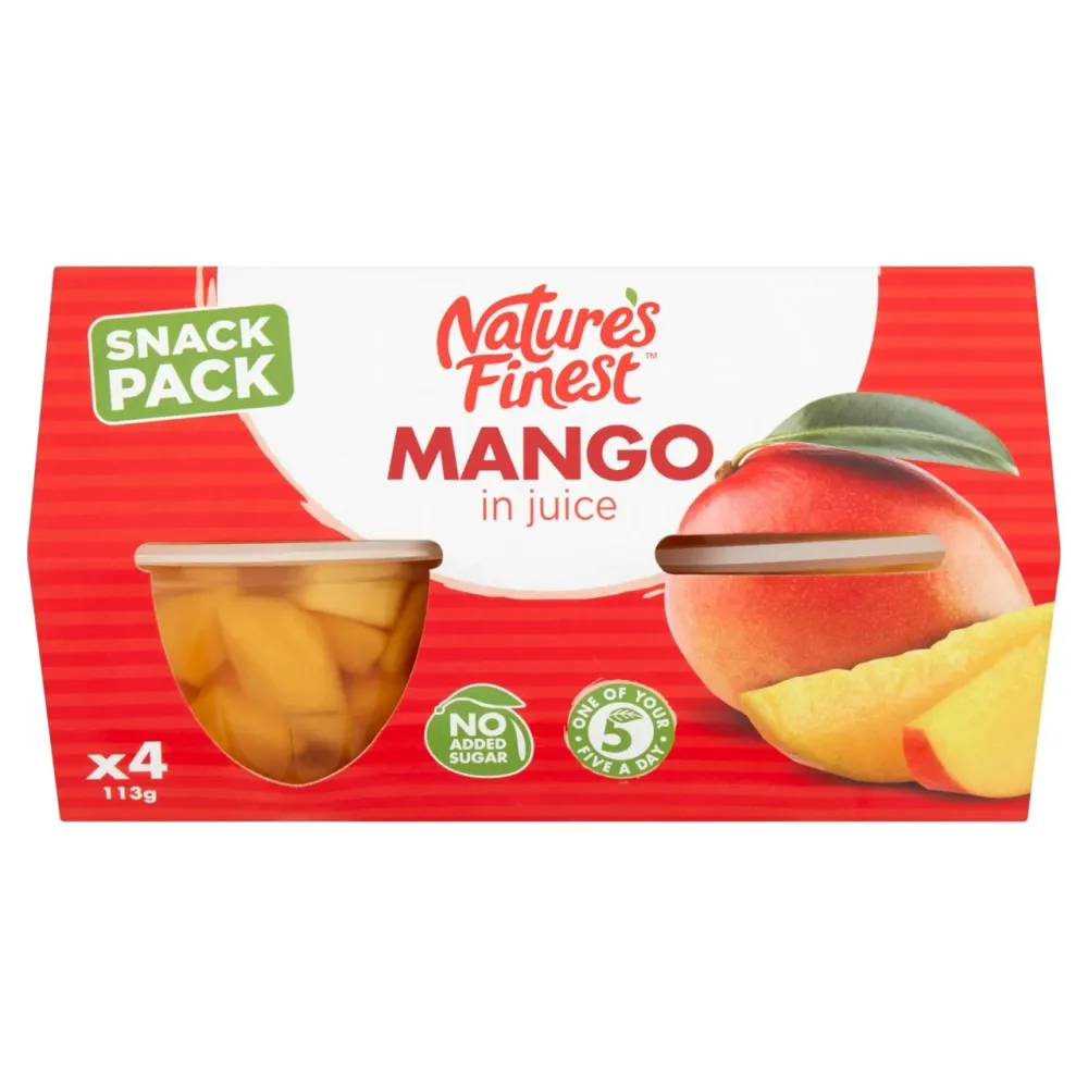 Feinste Obsttöpfe der Natur Saft 4 x 113g