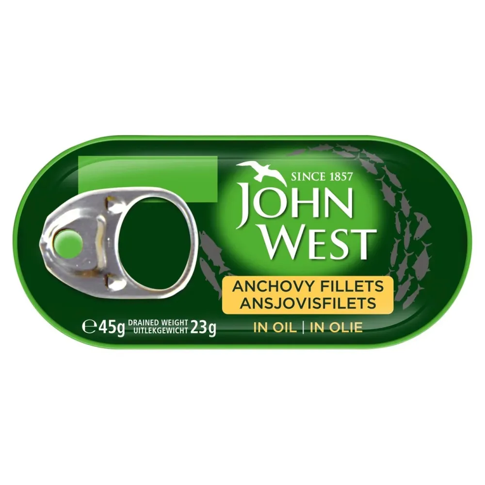 John West Sardellenfilets Öl 45g