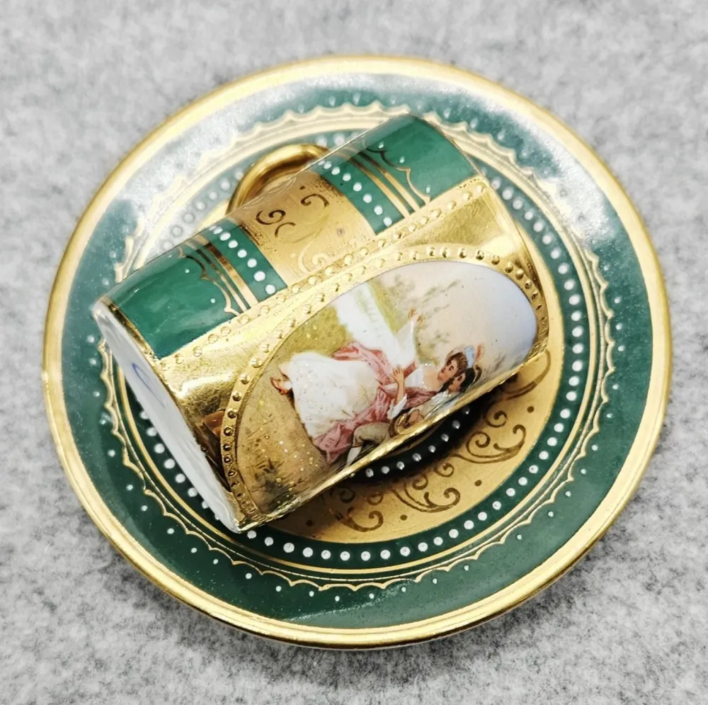 Royal Vienna Porzellan Espresso Kaffeebecher (60 ml)