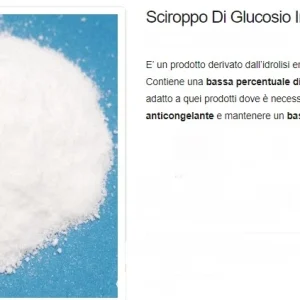 SCIROPPO DI GLUCOSIO DISIDRATATO (POLVERE) KG 5 LAPED