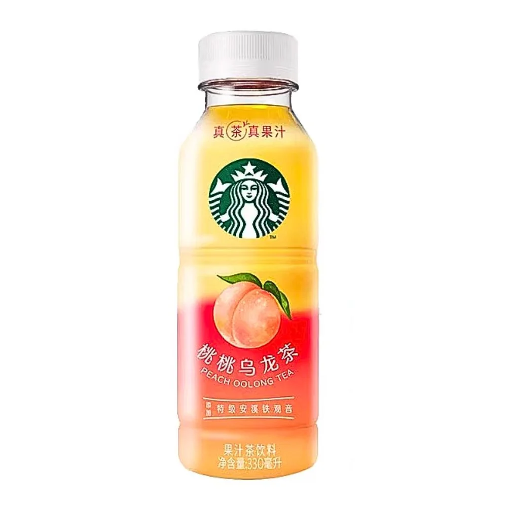Starbucks Oolong Peach, Oolong-Tee mit Pfirsichgeschmack, 330ml