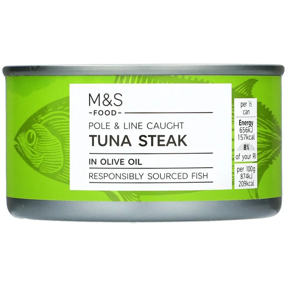 M & S Thunfischsteak Olivenöl 200g