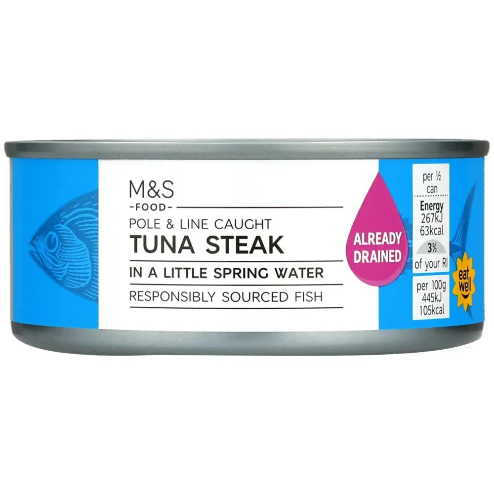 M & S Thunfischsteak Quellwasser 120g