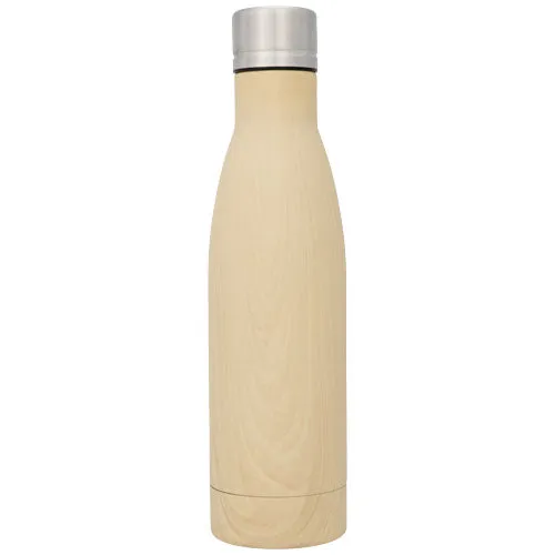 Vasa Kupfer-Vakuum Isolierflasche Holzoptik, 500 ml