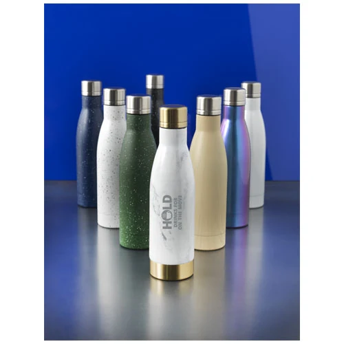 Vasa Kupfer-Vakuum Isolierflasche Holzoptik, 500 ml