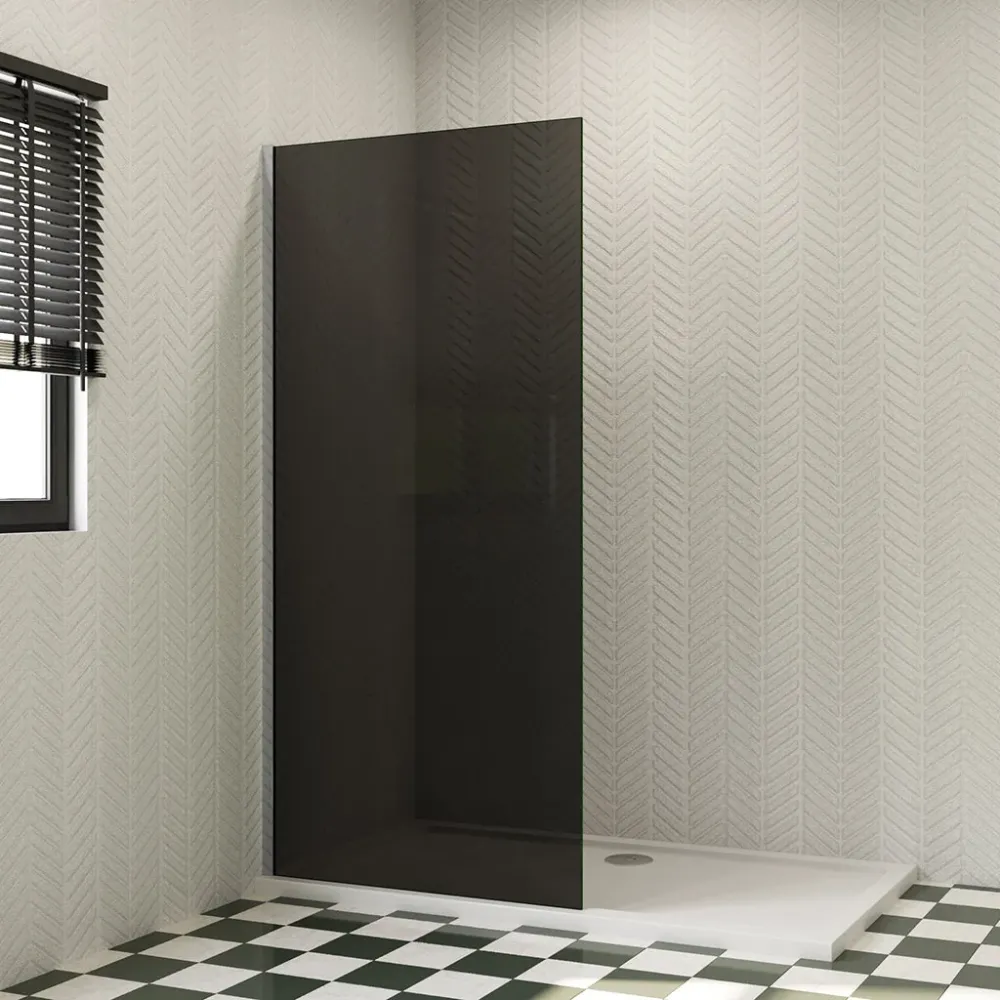 80 cm Walk Duschwand Glasschutzfolie 8mm Glas H.200 cm