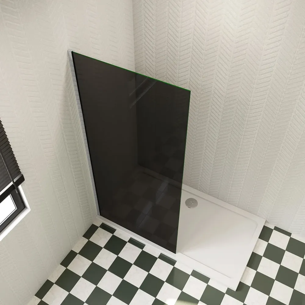 80 cm Walk Duschwand Glasschutzfolie 8mm Glas H.200 cm