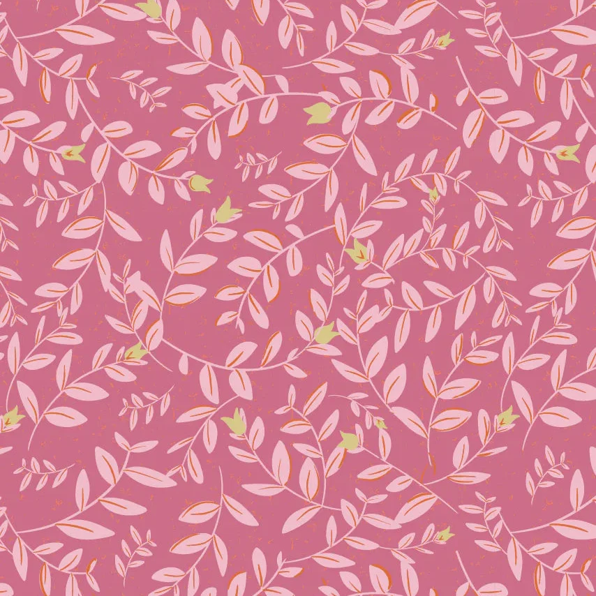Bibelotte-Tapete - Flora Fuchsia