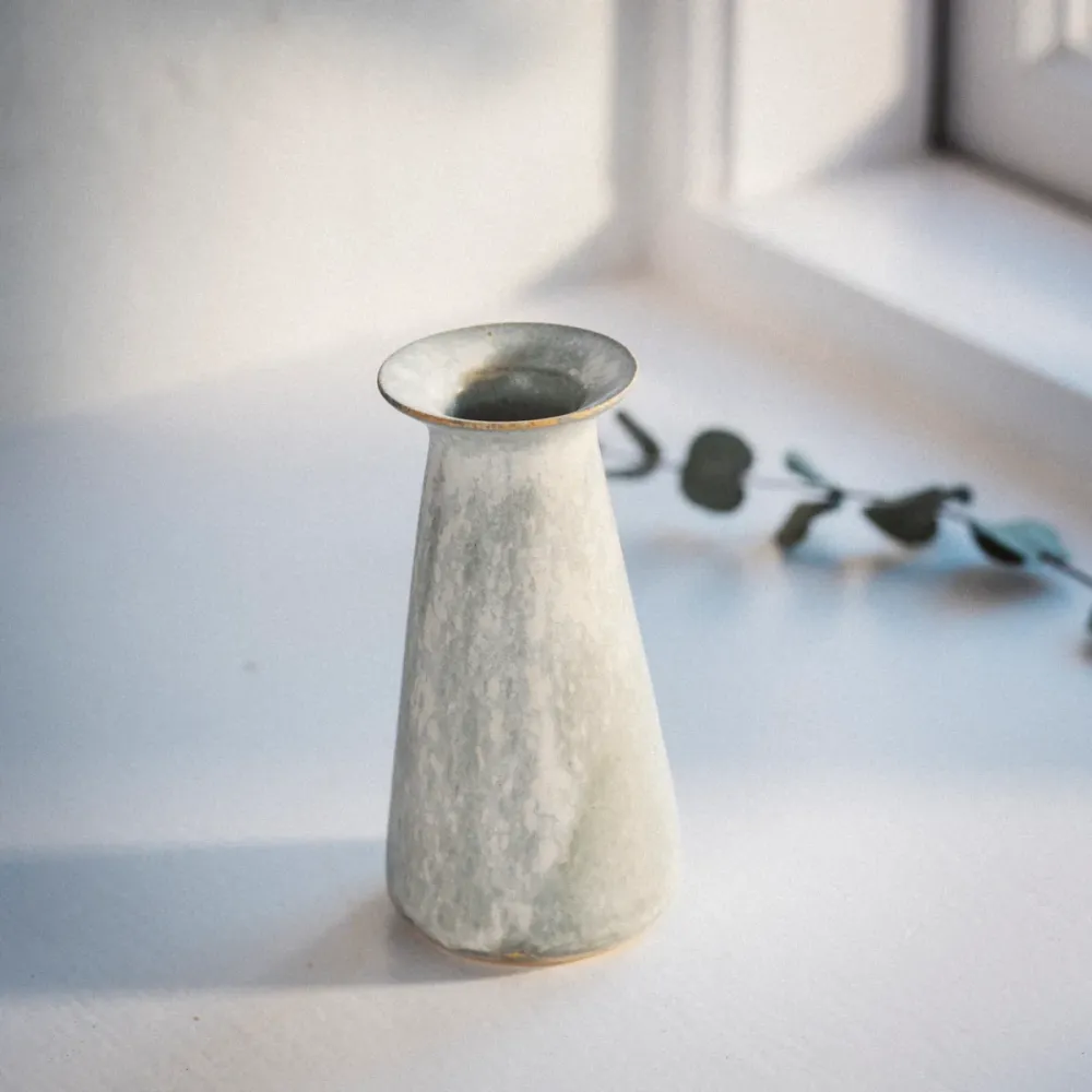 Bisui Ishikawa, Vase, jap. Keramik, mint