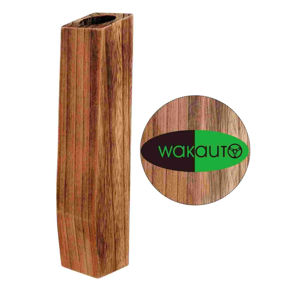 Bodenstehende Vase Pflanzenbehälter Holz dekorative Pflanzentöpfe Blumenvase Holzdekoration Vase Blumentopf Desktop-Dekora...
