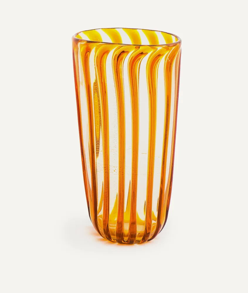 Crystal Vase Murano Glass