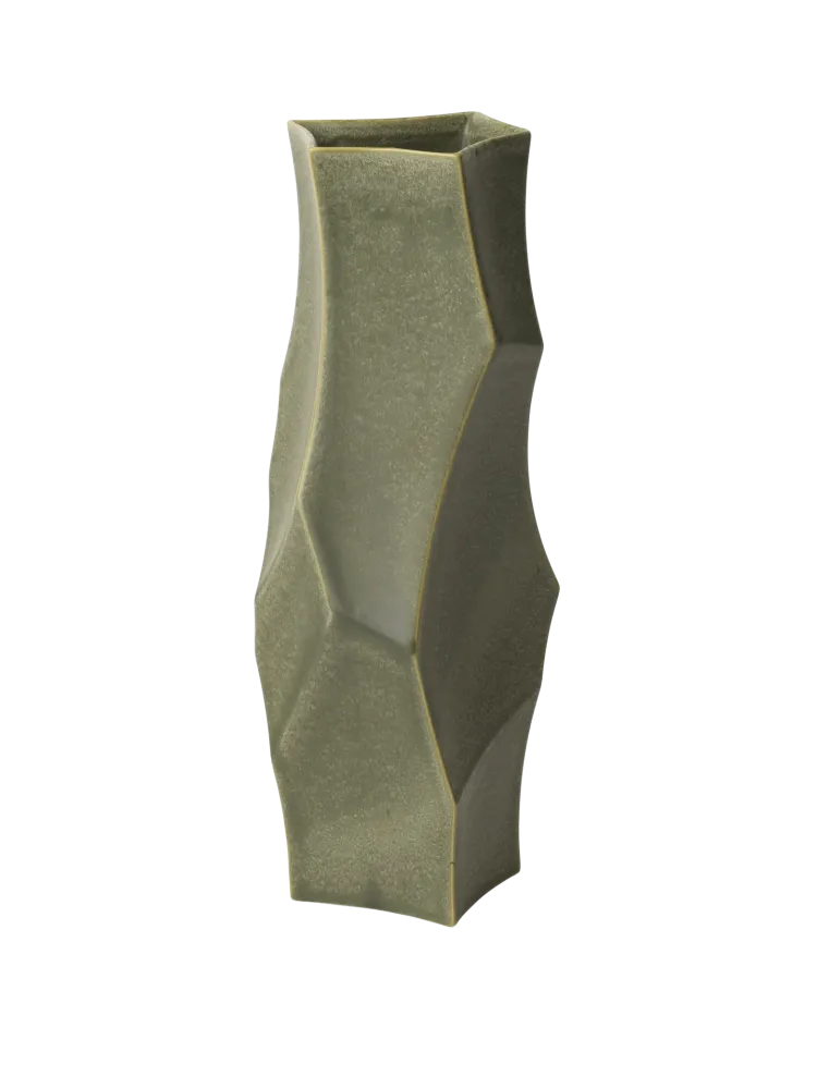 Cueva Vase - Large - Dark Sage