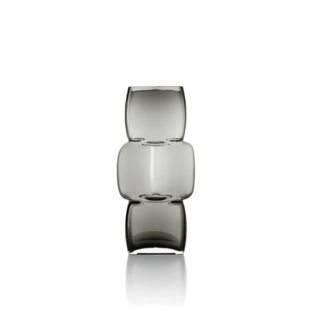 Die Cubes Vase – Dunkelgrau – M