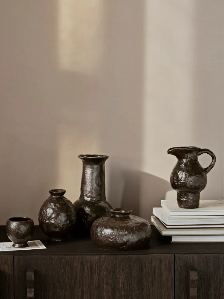 Doro Vase - Large - Coffee