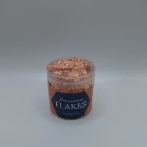 Folienflocken / Dekoflocken Kupfer (Decoration Flakes / Gilding Flakes Copper) | Hobby Flora