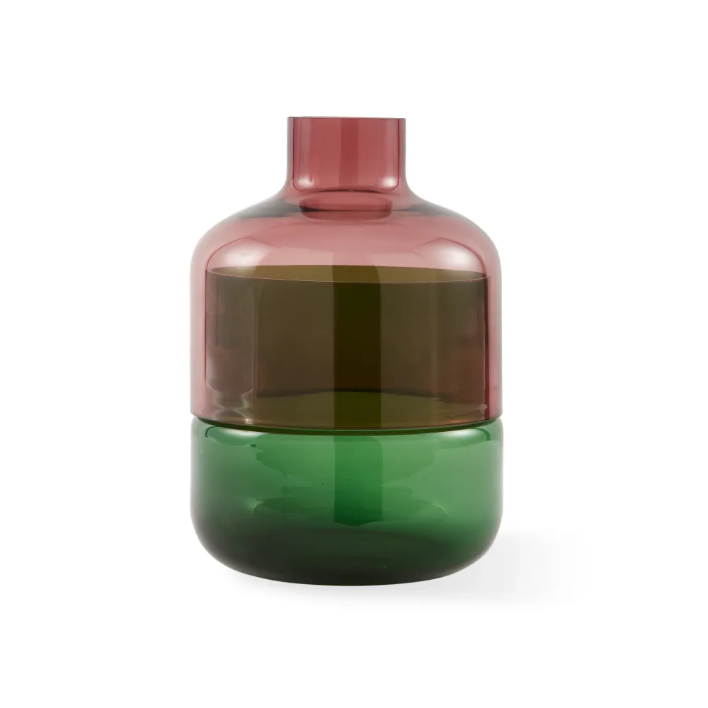Formy Vase S Rosa und Grün