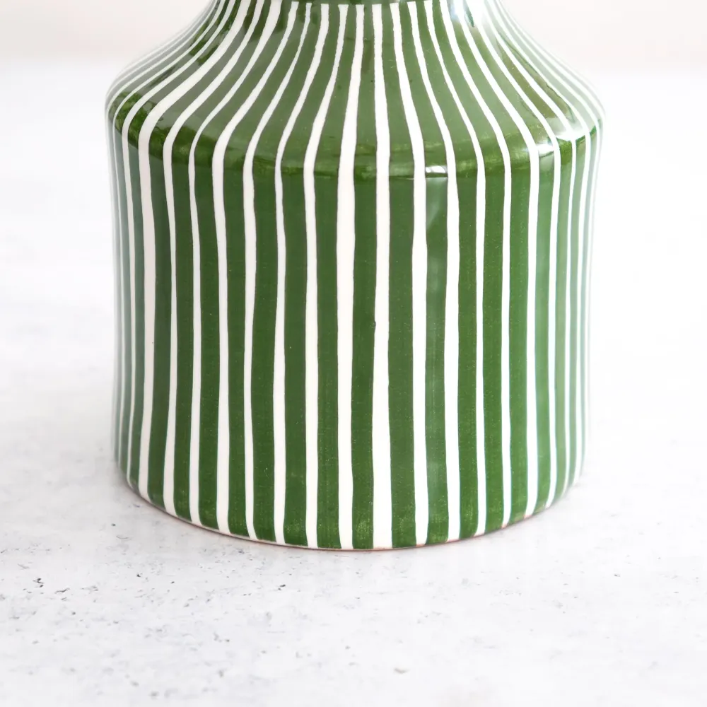 Garafe große Vase Grün