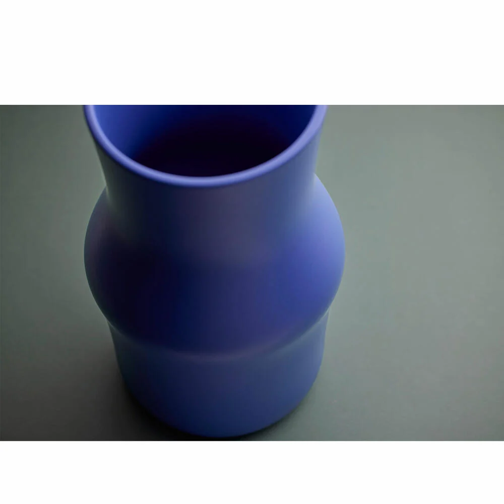 Gense Vase Dorotea Iris Blue, Dekovase, Blumenvase, Keramik, 17 x 28 cm, 30081