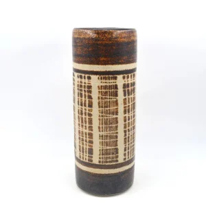 Große XL Vintage VEB Keramik Coswig Vase 1970s DDR Vintage handgefertigte modernistische Studiokeramik Vase - Ostdeutsches...