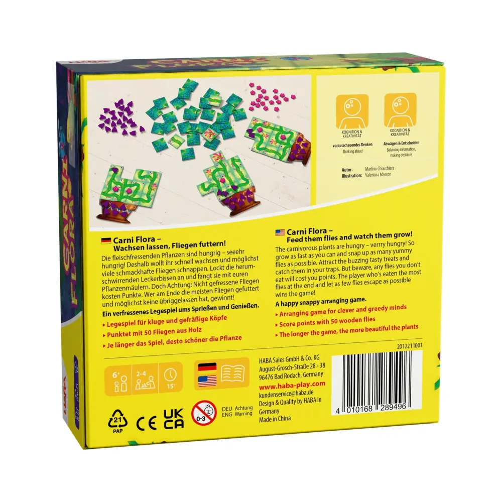 HABA Carni Flora – Taktisches Legespiel