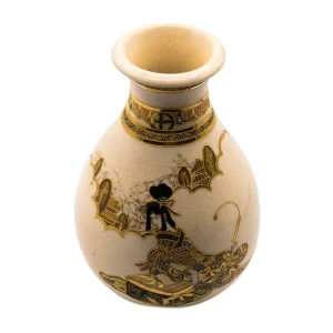 Japanische handbemalte Vintage-Vase #90324
