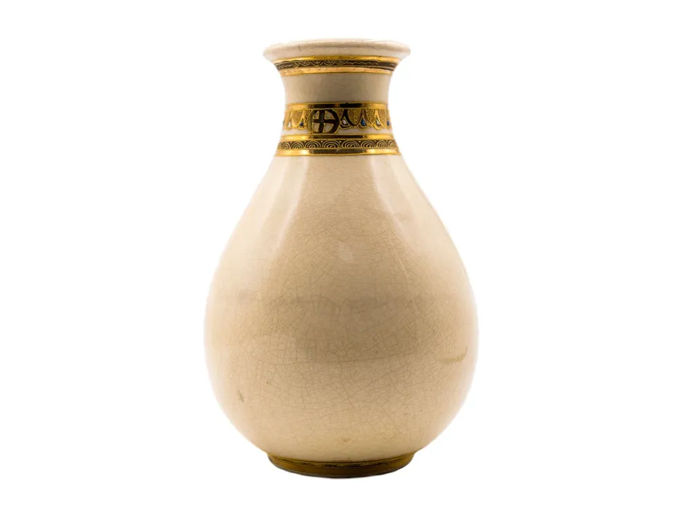 Japanische handbemalte Vintage-Vase #90324