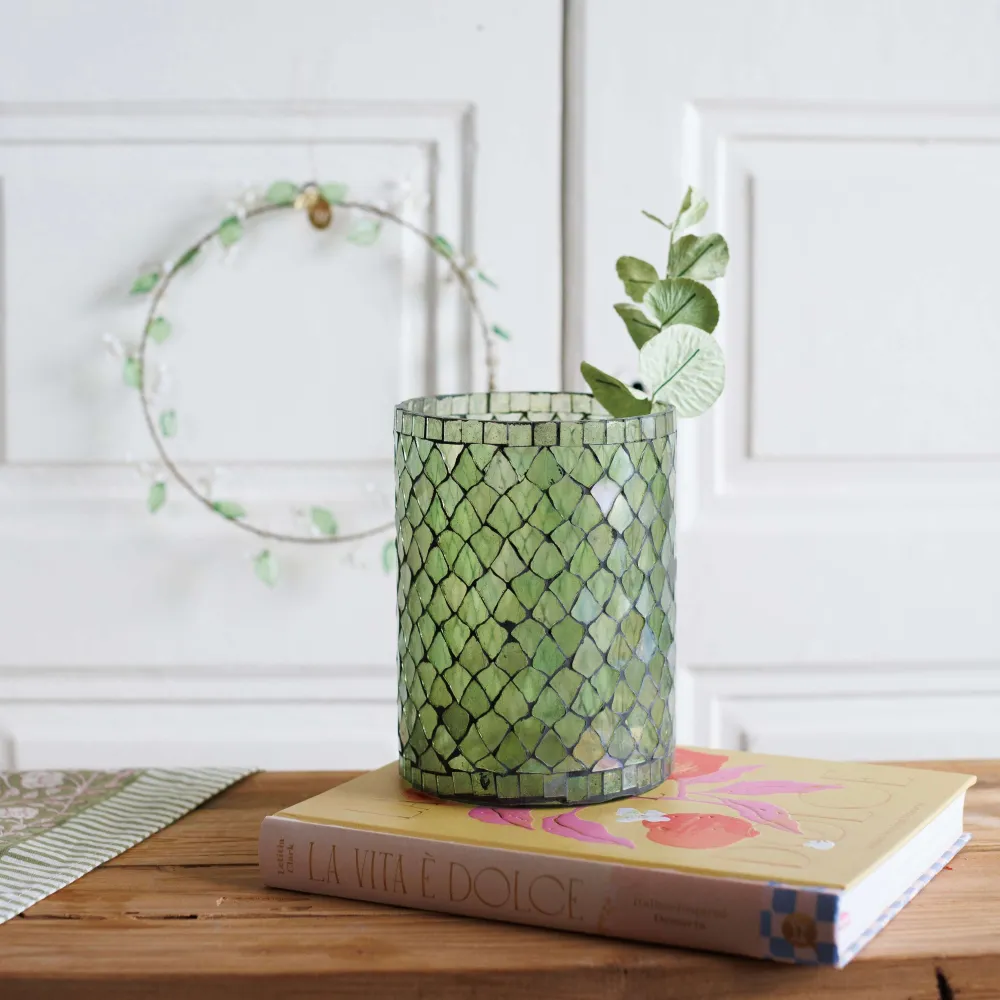 Kleine Mosaïc -Vase