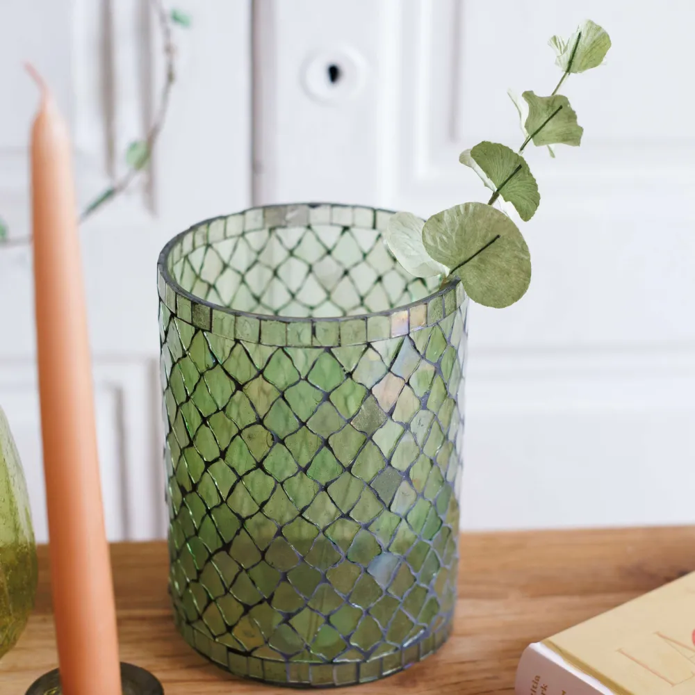 Kleine Mosaïc -Vase