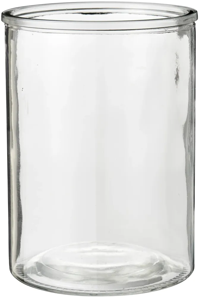 Ib Laursen / Vase Hannah klares zylindrisches Glas H: 20 Ø: 14,5