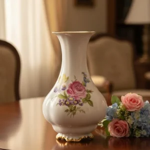 Lindner Porzellan Vase 99/26 419 27cm Hoch Deko Sammlerobjekt