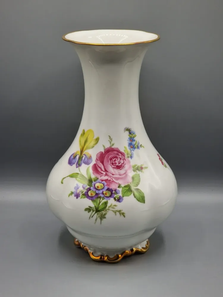 Lindner Porzellan Vase 99/26 419 27cm Hoch Deko Sammlerobjekt