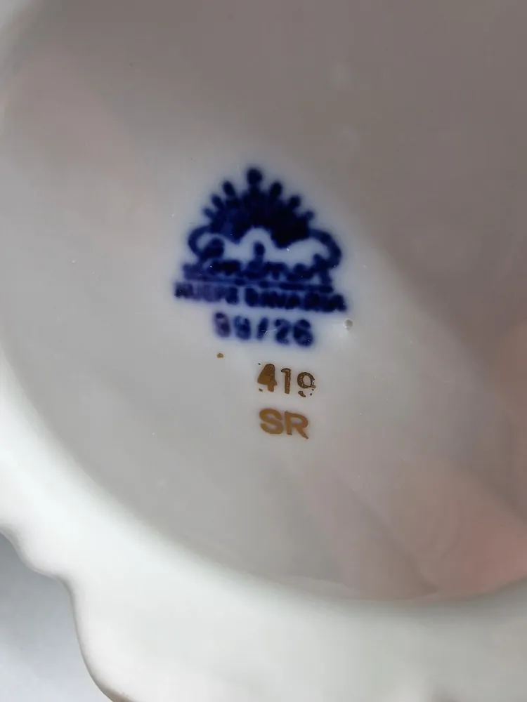 Lindner Porzellan Vase 99/26 419 27cm Hoch Deko Sammlerobjekt