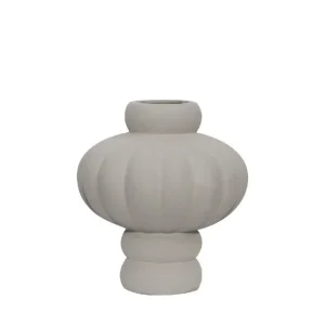 Louise Roe Balloon 02 Vase Keramik | sandgrau