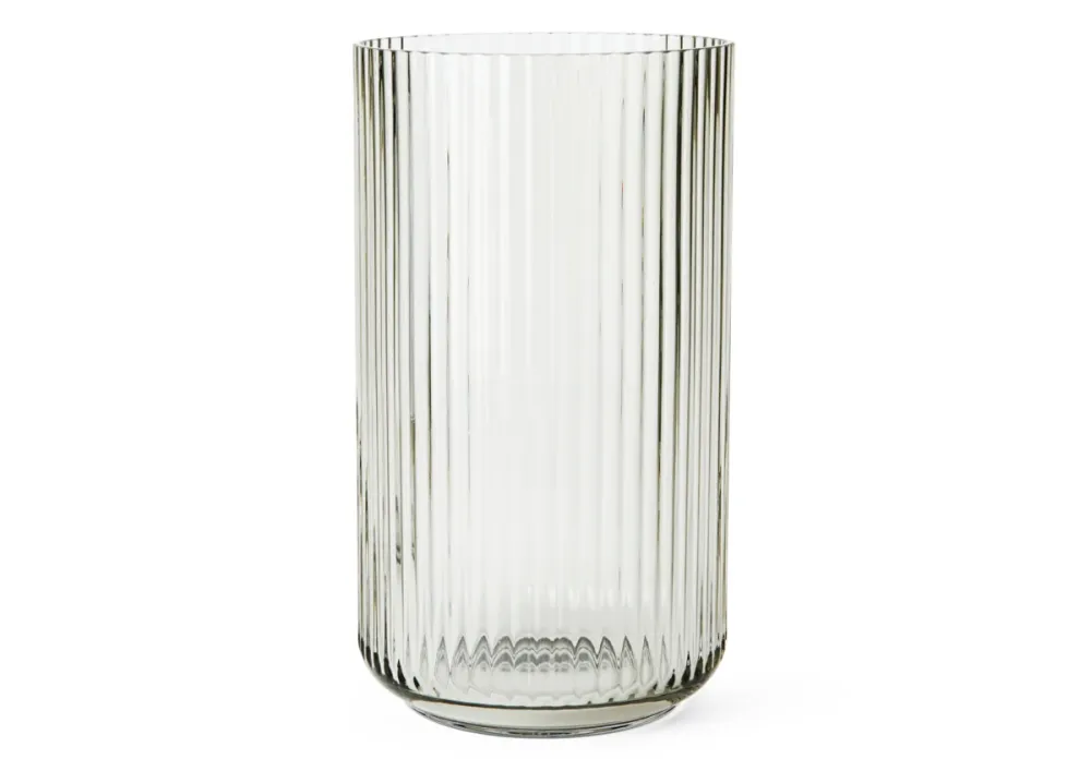 Lyngby Vase smoke 31cm
