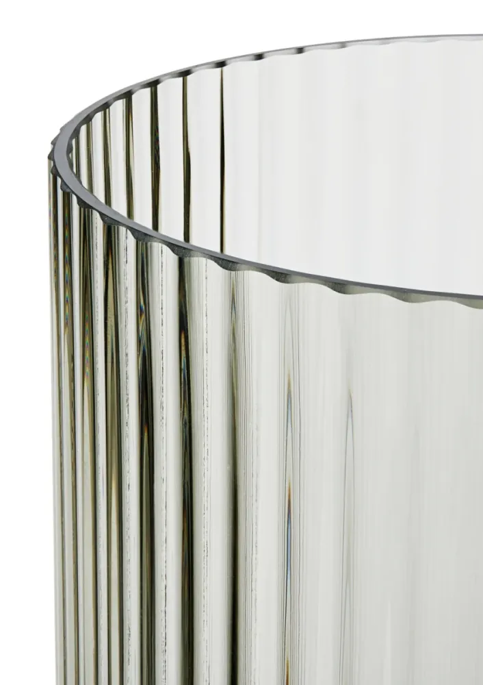 Lyngby Vase smoke 31cm