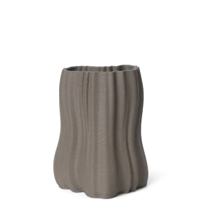 Moire Vase - Small - Anthracite