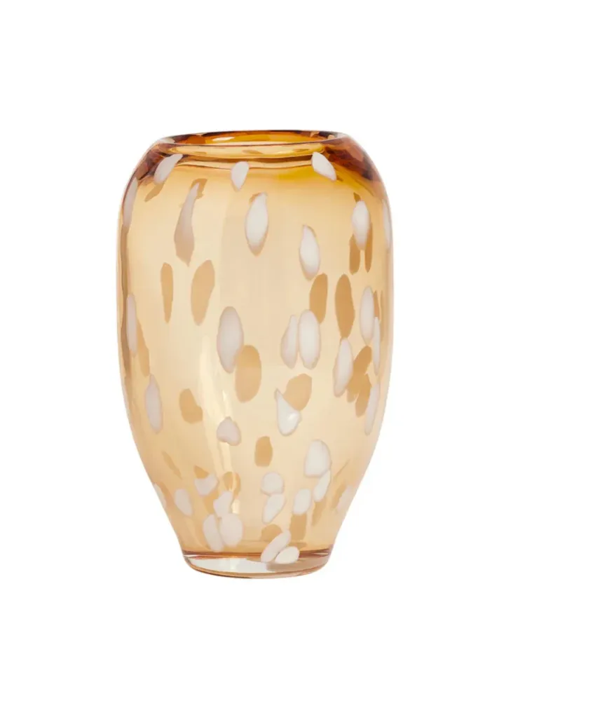 OYOY living design, Vase JALI-medium, 'Amber'