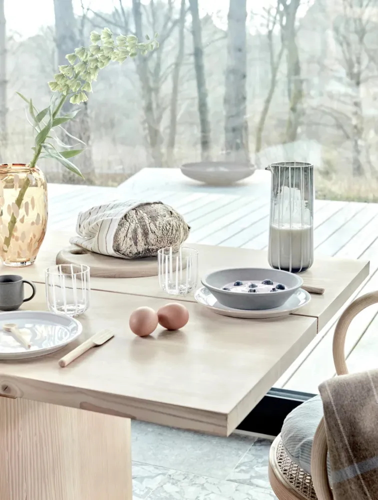 OYOY living design, Vase JALI-medium, 'Amber'