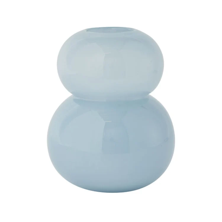 OYOY living design, Vase, 'Lasi-Small', ice blue