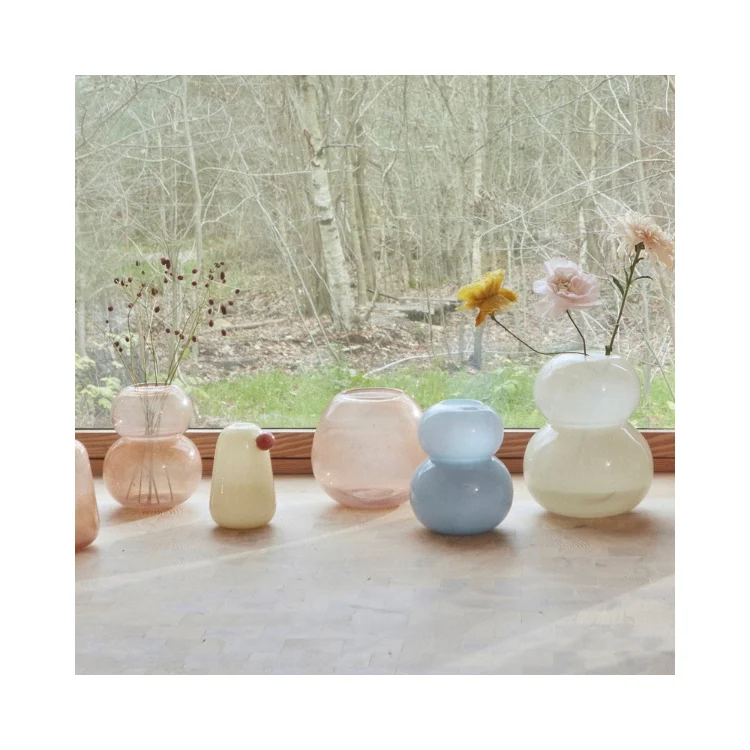 OYOY living design, Vase, 'Lasi-Small', ice blue