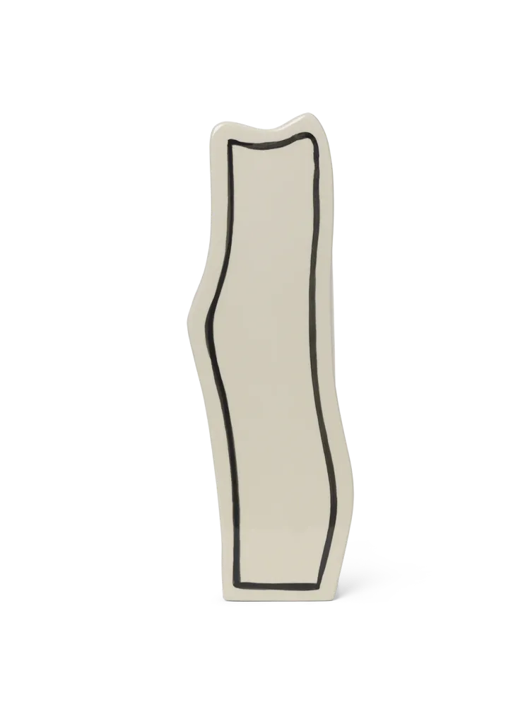 Paste Vase - Slim - Off-white