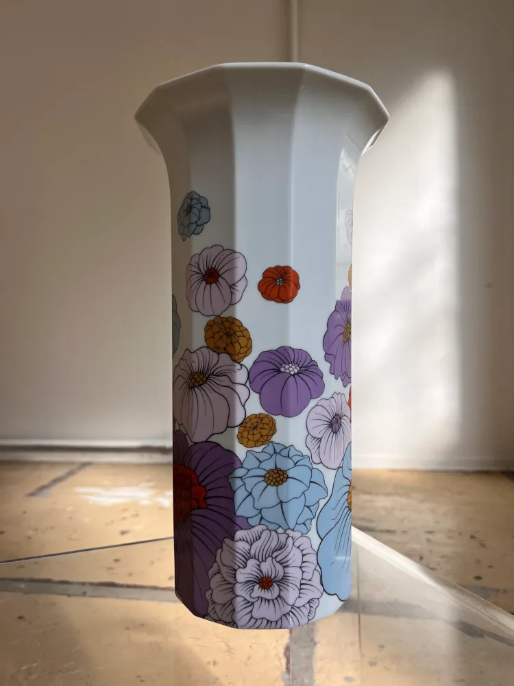 Polygon Vase von Tapio Wirkkala für Rosenthal Studio Line 1979