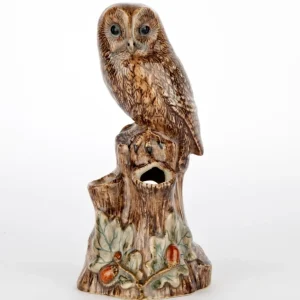Quail Keramik Eule Mini-Vase